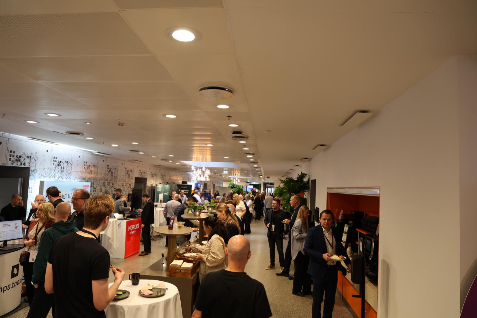 Øjeblik fra dagens program